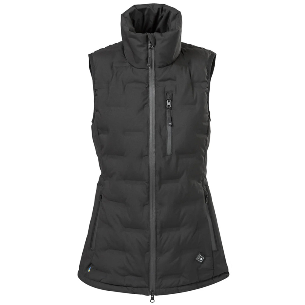 Gilet rembourré Katla avec chauffage Noir