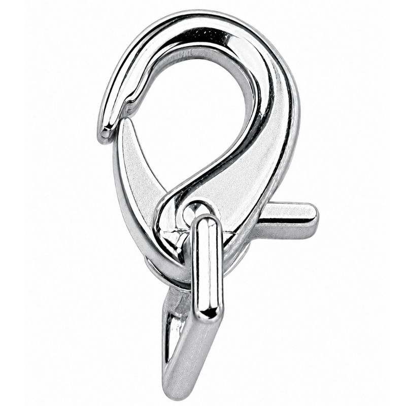Boucle pour rênes Snap Hook Argent
