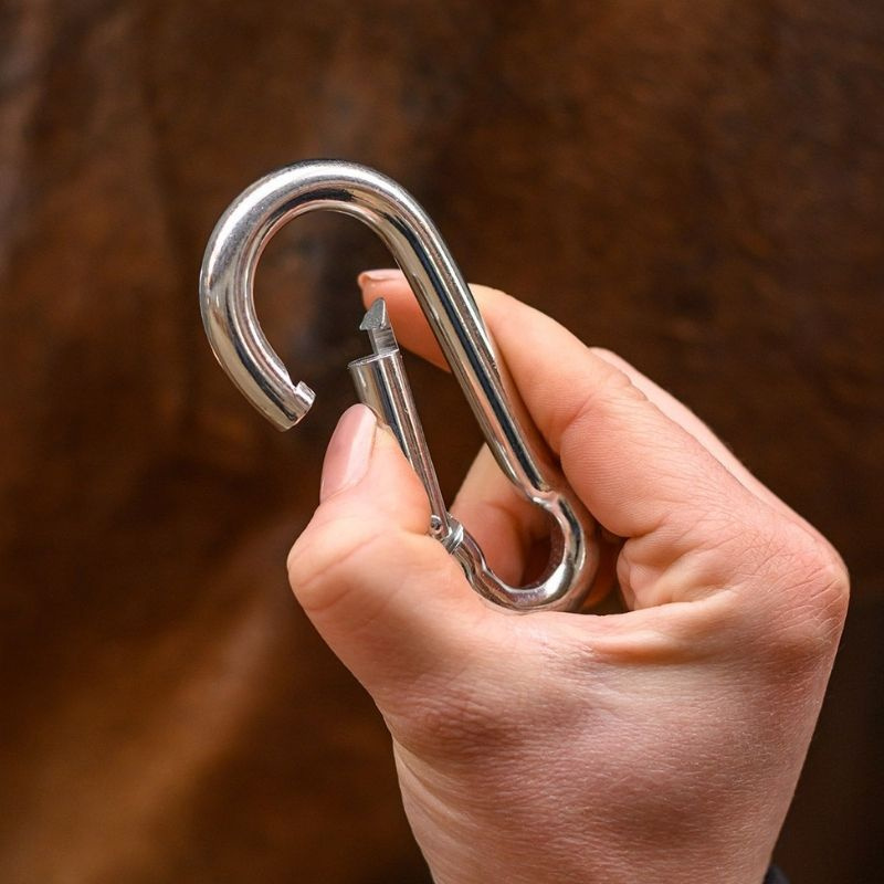 Mousqueton Carabiner Argent