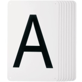 Lettres de dressage 20x60m 12-pack Blanc Lettres de dressage 20x60m 12-pack Blanc