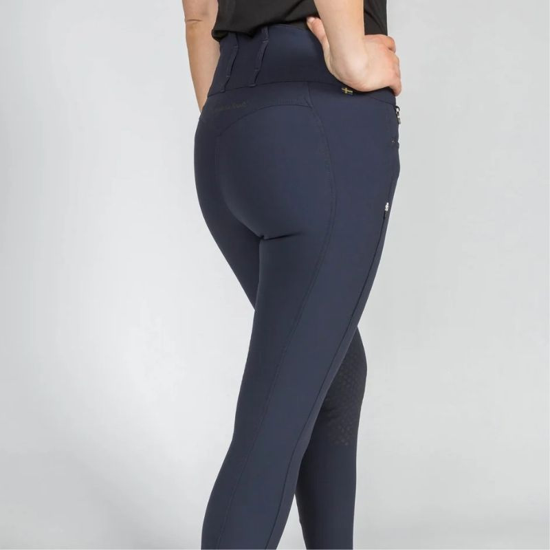 Culotte d'équitation Julia Knee Grip Bleu