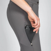 Culotte d'équitation Julia Knee Grip Gris Culotte d'équitation Julia Knee Grip Gris