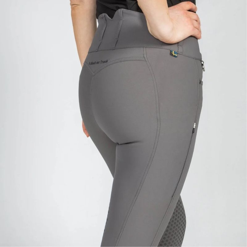 Culotte d'équitation Julia Knee Grip Gris