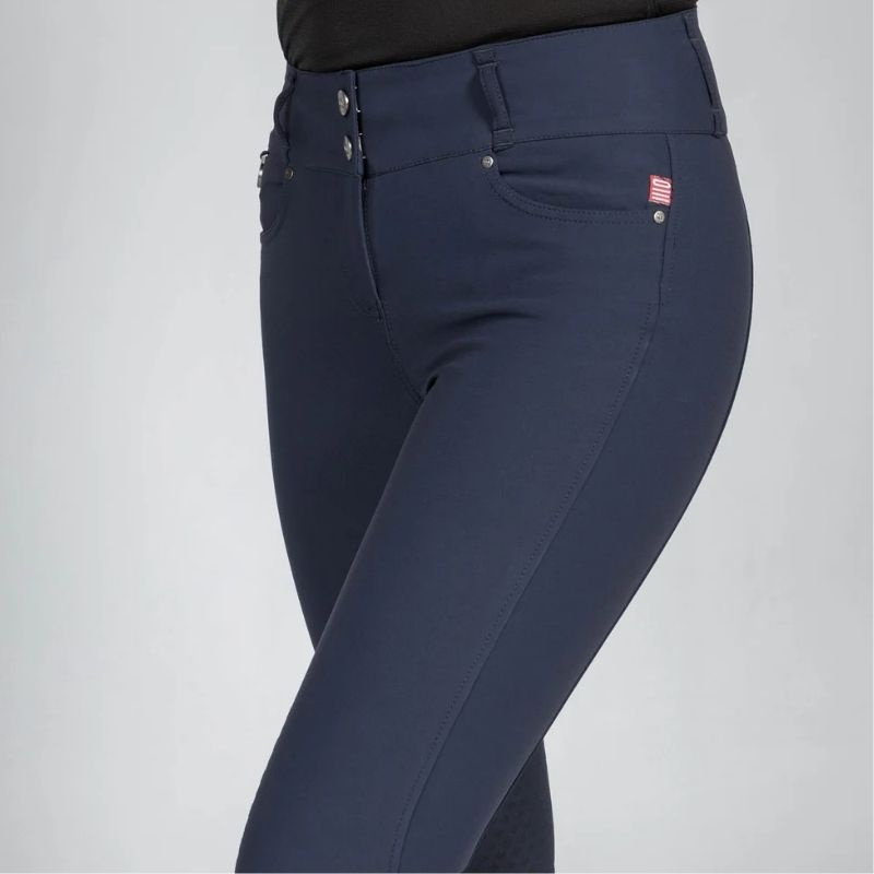 Culotte d'équitation Julia Full Grip Bleu