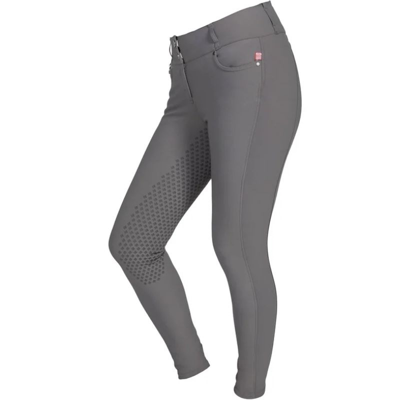 Culotte d'équitation Julia Full Grip Gris