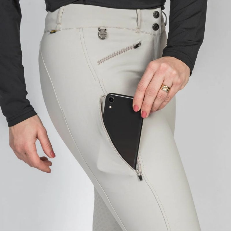 Culotte d'équitation Katie Knee Grip Beige