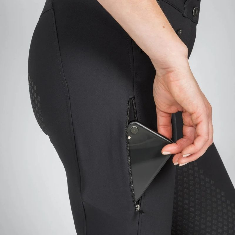 Culotte d'équitation Katie Full Grip Noir