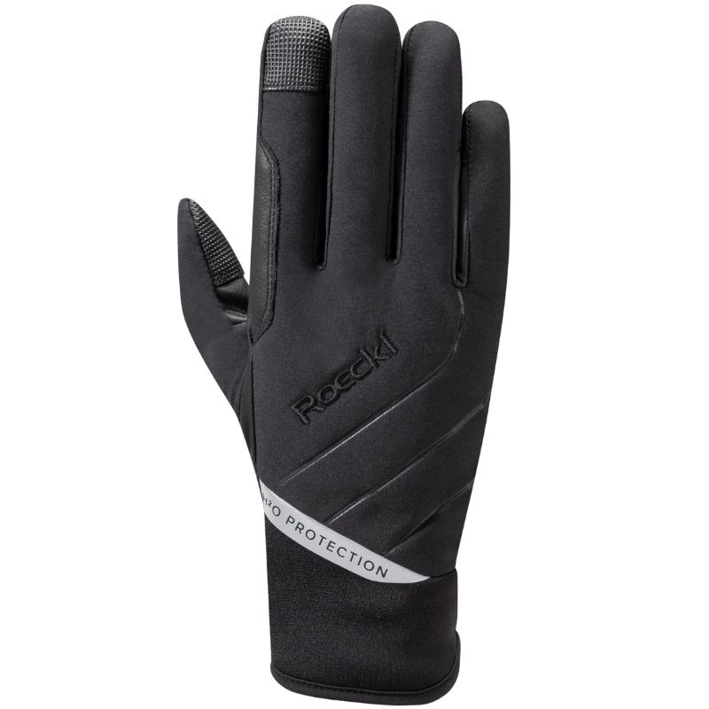 Gants d'équitation d'hiver Winsford 2 Noir
