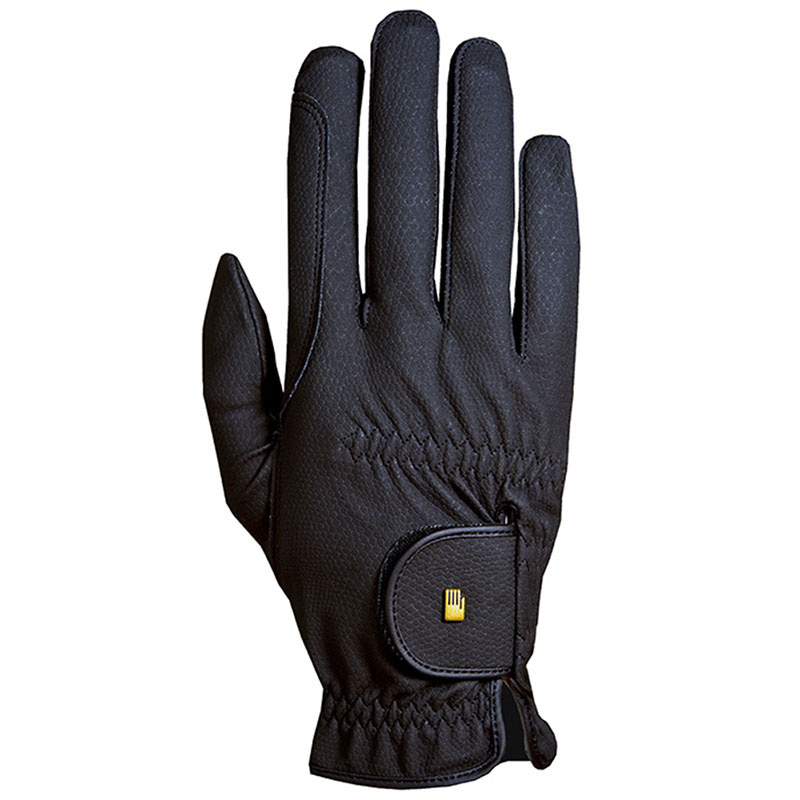Gants d'équitation Vesta Grip Noirs