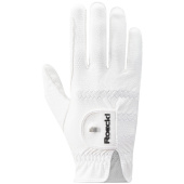Gants d'équitation Roeck-Grip Pro Blanc Gants d'équitation Roeck-Grip Pro Blanc