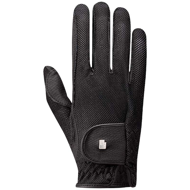 Gants d'équitation Roeck-Grip Lite Noir