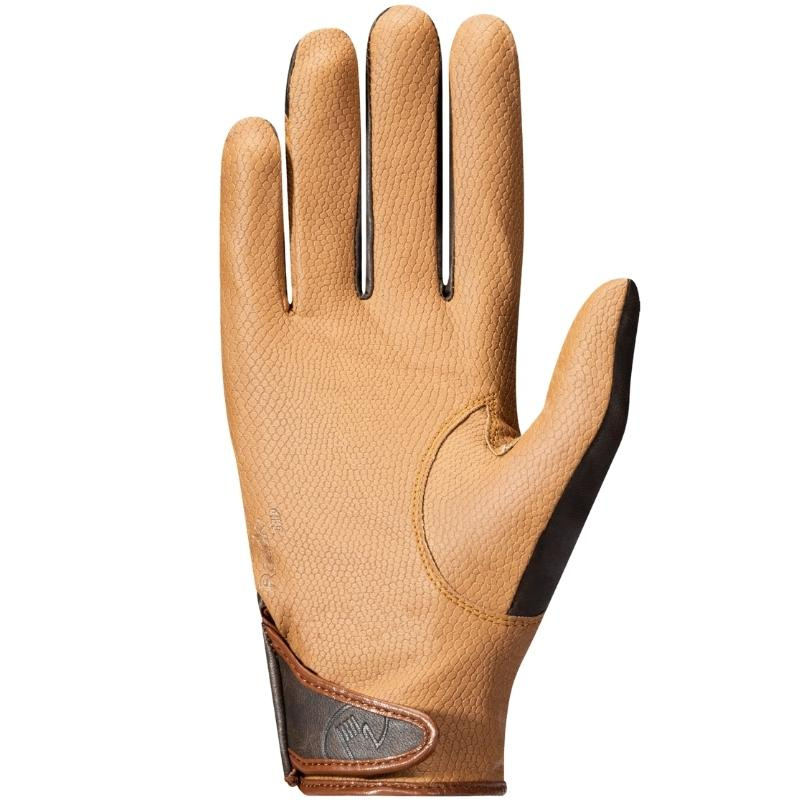 Gants d'équitation Wels Marron
