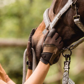 Gants d'équitation Millero Marron Gants d'équitation Millero Marron