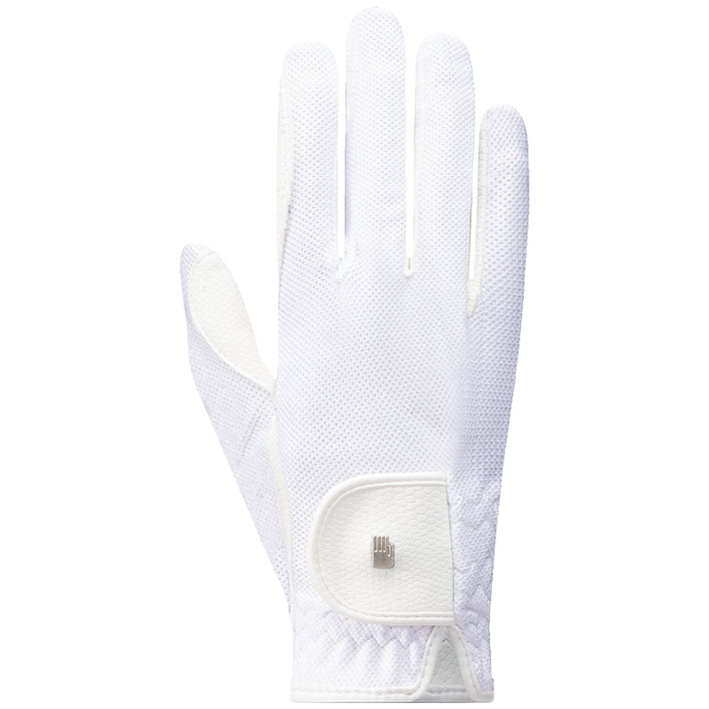 Gants d'équitation Enfant/Junior Roeck-Grip Lite Blanc