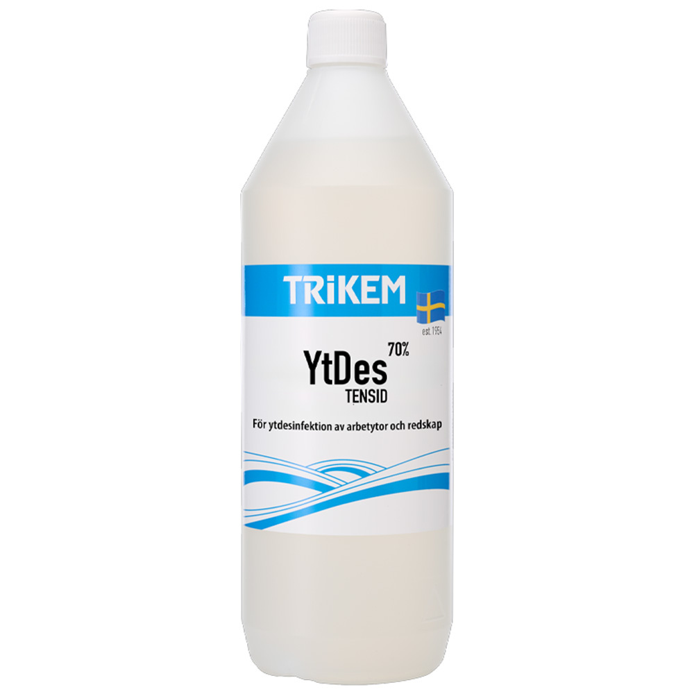 Désinfectant de Surface YtDes 70% avec Tensid 1000ml