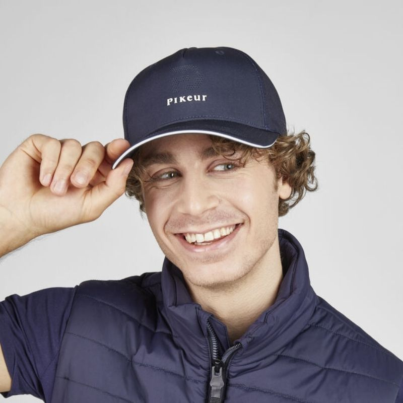 Casquette Lasercut & Mesh Bleu Marine