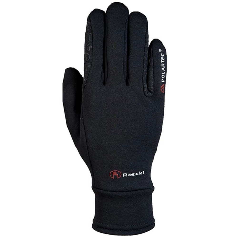 Gants d'équitation Junior Warwick Noirs