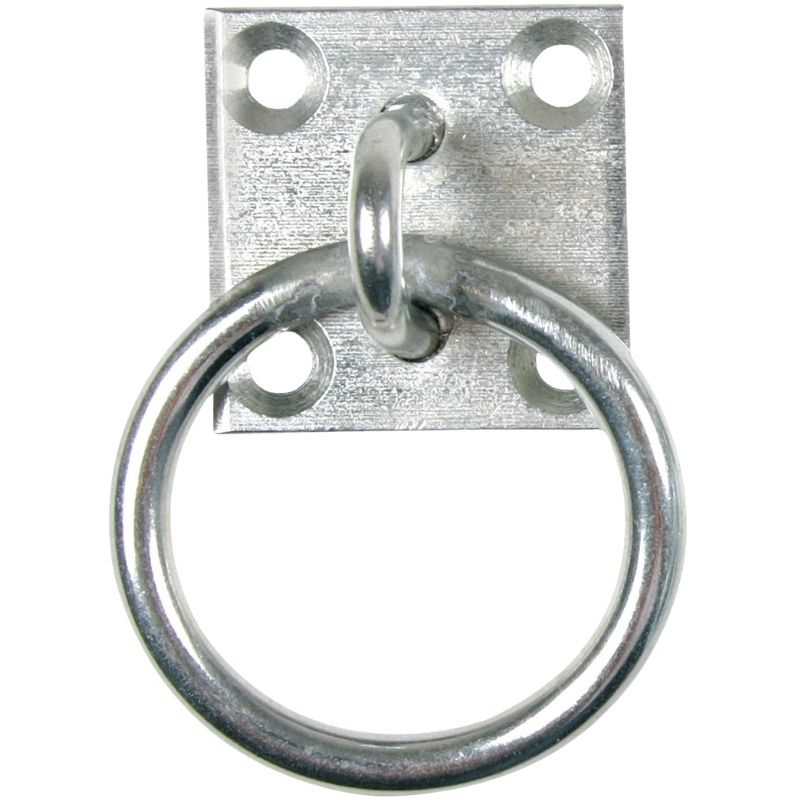 Anneau d’attache Plate Argent