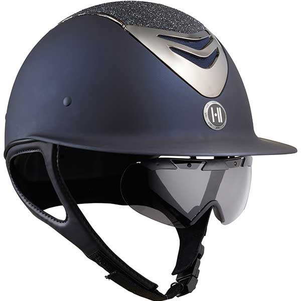 Lunettes Casque d'Équitation Jaune