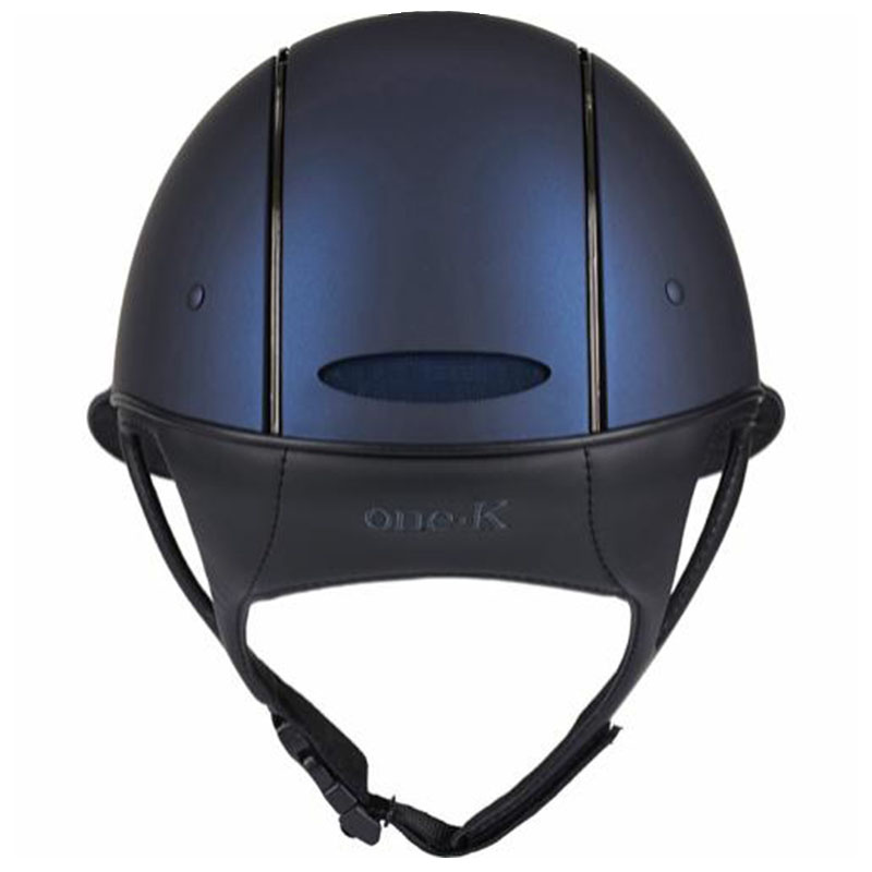 Casque d'équitation Mips Avance Matte Chrome Bleu Marine 1 (Coque)