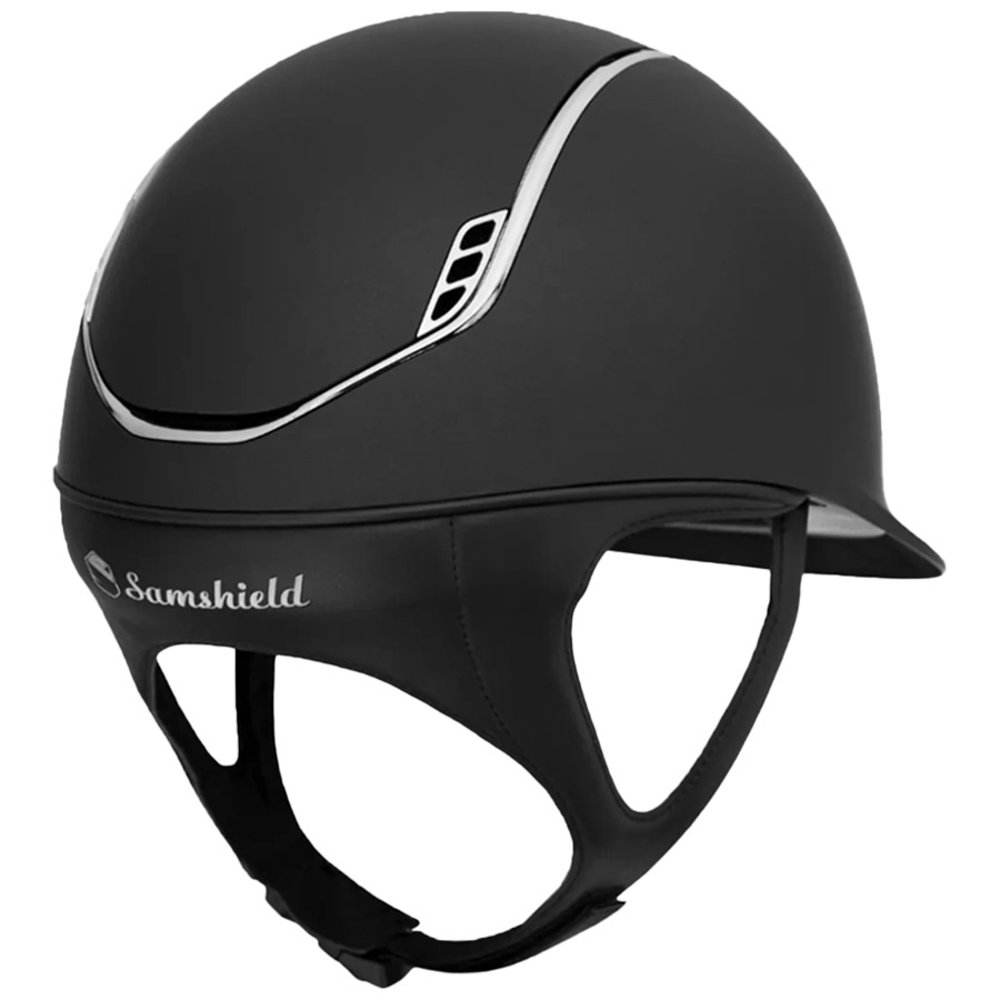 Casque d'équitation Shadowmatt 2.0 Black Chrome Noir 