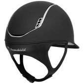 Casque d'équitation Shadowmatt 2.0 Black Chrome Noir Casque d'équitation Shadowmatt 2.0 Black Chrome Noir