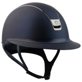 Casque d'équitation Miss Shield Shadowmatt 2.0 Black Chrome Bleu Marine Casque d'équitation Miss Shield Shadowmatt 2.0 Black Chrome Bleu Marine