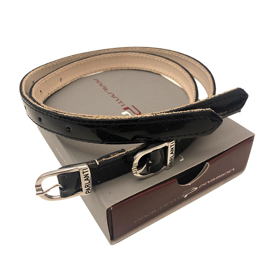 Courroies d'éperons Noir Laqué