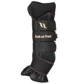 Guêtres d'écurie Royal Quick Wraps Deluxe Noir/Brun Guêtres d'écurie Royal Quick Wraps Deluxe Noir/Brun