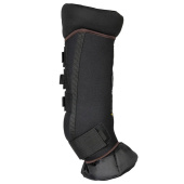 Guêtres d'écurie Royal Quick Wraps Deluxe Noir/Brun Guêtres d'écurie Royal Quick Wraps Deluxe Noir/Brun