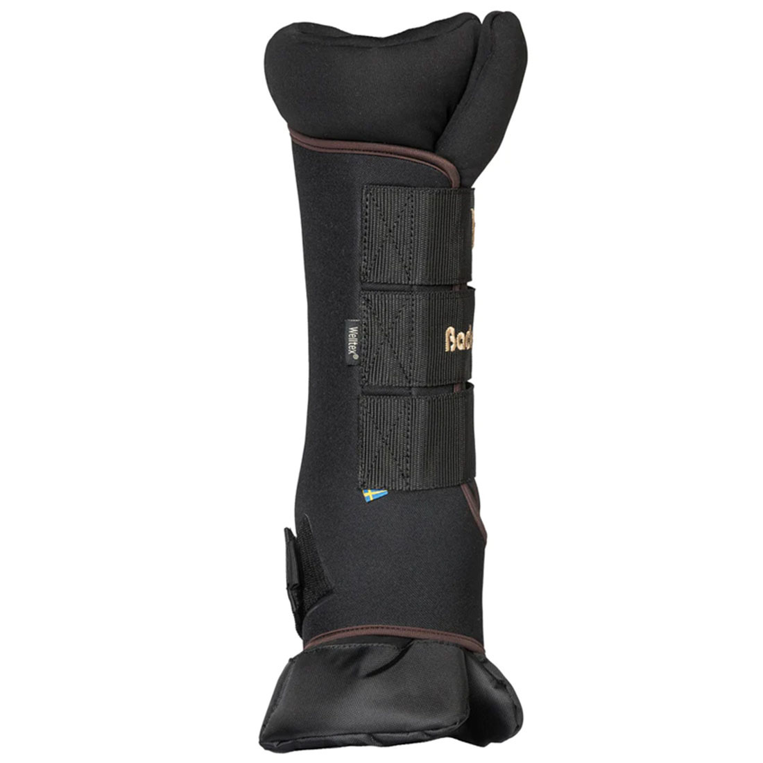 Guêtres d'écurie Royal Quick Wraps Deluxe Noir/Brun