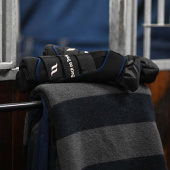 Guêtres d'écurie Royal Quick Wraps Deluxe Noir/Bleu Marine Guêtres d'écurie Royal Quick Wraps Deluxe Noir/Bleu Marine