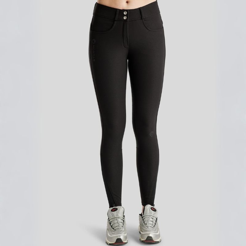 Culotte d'équitation Megan Yati Full Grip Noir