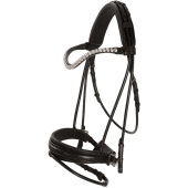 Bridon de dressage Caselle Supreme Noir Bridon de dressage Caselle Supreme Noir