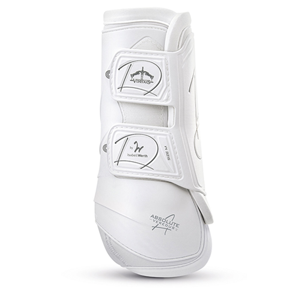 Guêtres de dressage arrière velcro Absolute Blanc