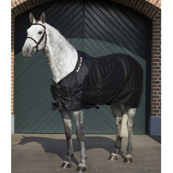 Couverture à mailles Noir