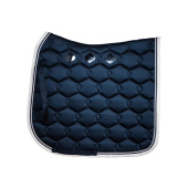 Tapis de dressage Brillant Motif Vague Bleu Marine Tapis de dressage Brillant Motif Vague Bleu Marine