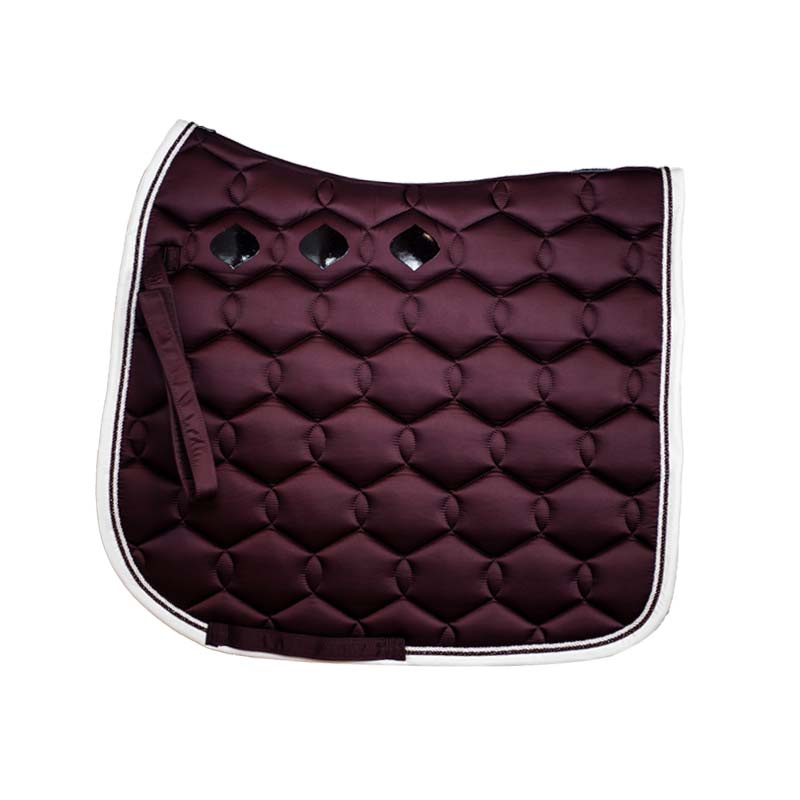 Tapis de dressage Brillant Motif Vague Bordeaux