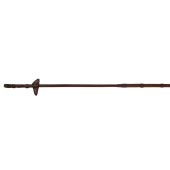 Rênes en caoutchouc avec arrêts Selected Chocolate/Argent Rênes en caoutchouc avec arrêts Selected Chocolate/Argent