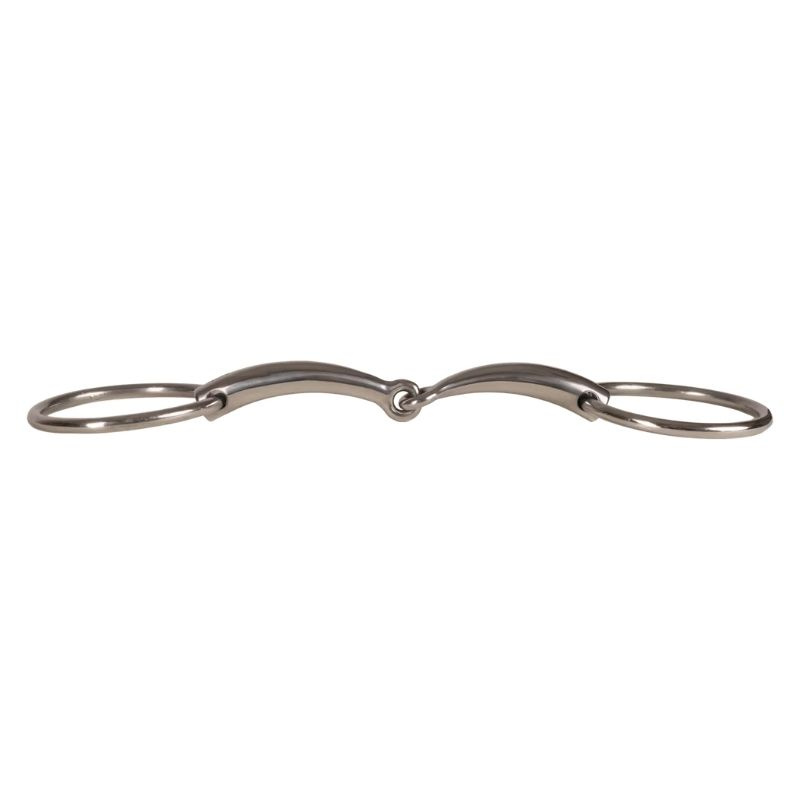 Mors simple brisure à anneaux libres Stainless Steel 14mm