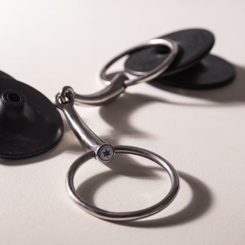 Mors simple brisure à anneaux libres Stainless Steel 14mm