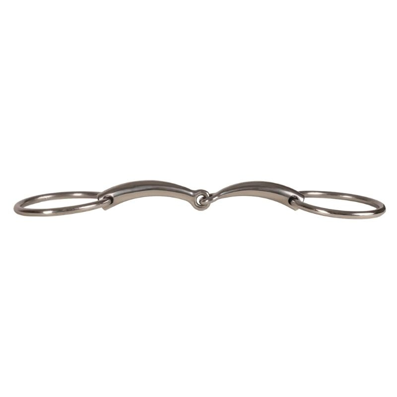 Mors simple brisure à anneaux libres Stainless Steel 16mm