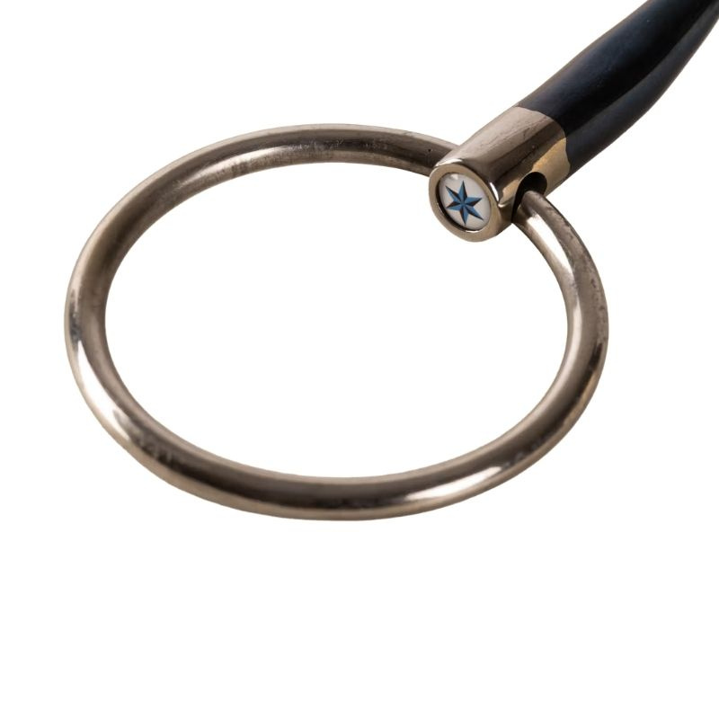 Mors à double brisure à anneaux libres Sweet Iron 16mm