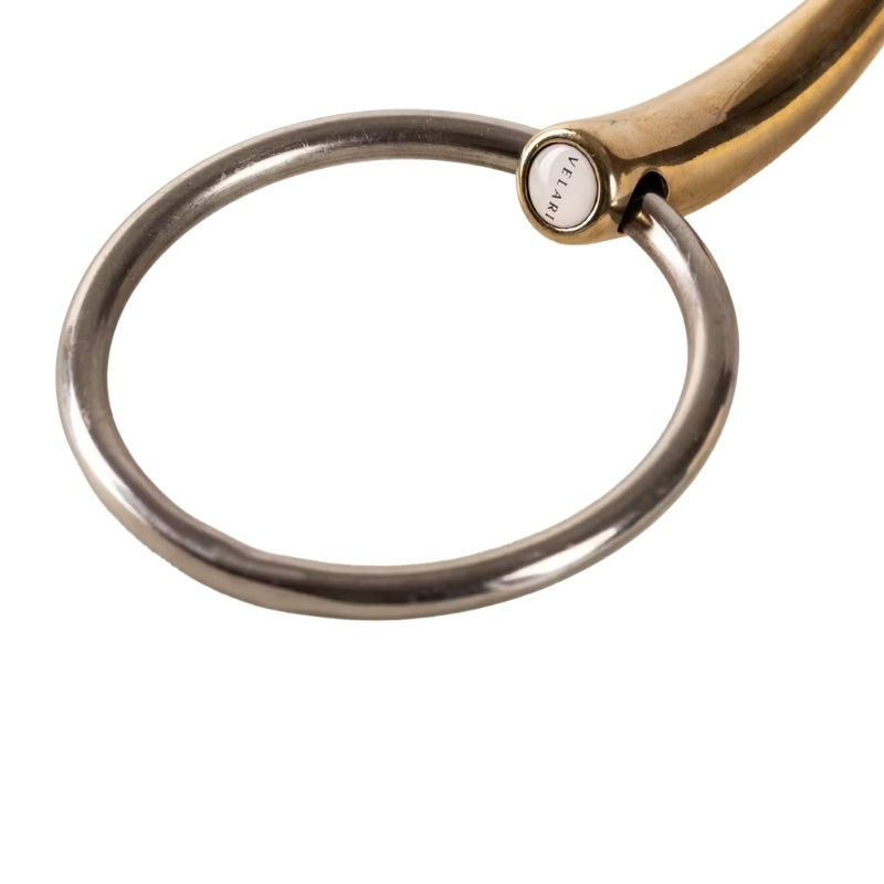 Mors à double brisure à anneaux libres Sweet Copper 16mm