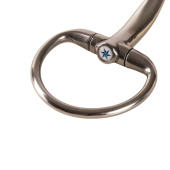 Mors à olives Simple brisures Stainless Steel 14mm Mors à olives Simple brisures Stainless Steel 14mm