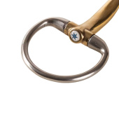 Mors à olives Simple brisures Sweet Copper 16mm Mors à olives Simple brisures Sweet Copper 16mm