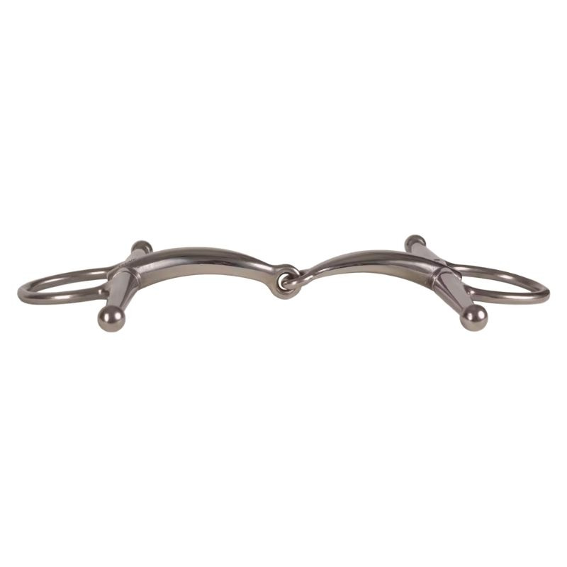 Mors à joues Simple brisure Stainless Steel 14mm