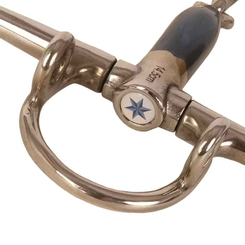 Mors Gag à joues pleines Simple brisures Sweet Iron 16mm