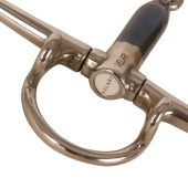 Mors Gag à joues pleines Simple brisures Sweet Iron 16mm Mors Gag à joues pleines Simple brisures Sweet Iron 16mm