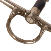 Mors Gag à joues pleines Double brisures Sweet Iron 16mm Mors Gag à joues pleines Double brisures Sweet Iron 16mm